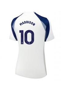Tottenham Hotspur James Maddison #10 Jalkapallovaatteet Naisten Kotipaita 2025-26 Lyhythihainen